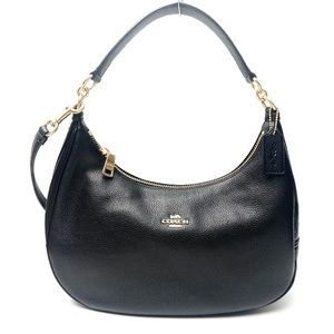 Coach Pebble Leather Harley East West Hobo